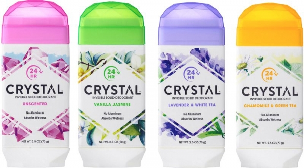 Описание дезодорантов Crystal Body Deodorant на основе квасцов калия. Отзывы потребителей