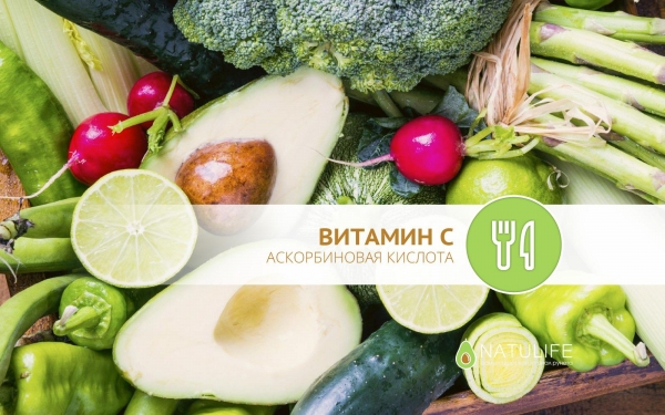 Фрукты и овощи, богатые витамином С