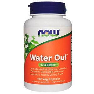 Описание комплекса Now Foods Water Out, предназначенного для выведения лишней жидкости из организма. Где купить дешевле всего?