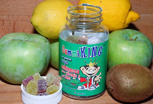 Эхинацея с витамином С и цинком - комплексная добавка от Gummi King для поддержки детского иммунитета