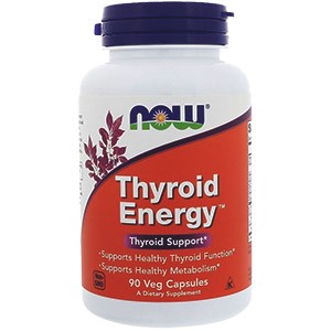 Описание комплекса Thyroid Energy (Tyroid Energy), направленного на поддержку щитовидной железы компании Now Foods. Подробная инструкция и анализ состава