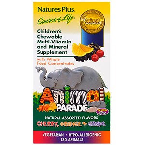 Обзор витаминных комплексов Nature's Plus Animal Parade, доступных для покупки на iHerb. Полное описание, сравнение и инструкция по применению