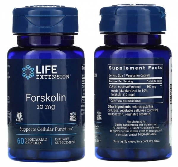 Форсколин (Coleus Forskolin) для похудания и повышения уровня тестостерона