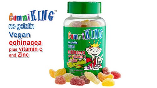 Эхинацея с витамином С и цинком - комплексная добавка от Gummi King для поддержки детского иммунитета