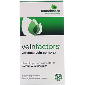 Veinfactors от Futurebiotics: Какие компоненты использует комплекс для борьбы с варикозным расширением вен? Полное описание состава, инструкция по применению