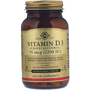 Подробный обзор всех добавок Solgar витамина D3 (холекальциферол): состав, инструкция, показания к применению. Как подобрать правильную дозировку?