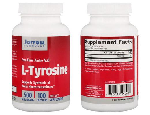 Аминокислота L-тирозин: инструкция по применению