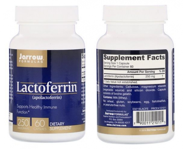 Лактоферрин как многофункциональная пищевая добавка