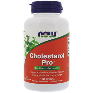 Описание комплекса для борьбы с лишним холестерином Cholesterol Pro (Холестерин Про) от компании Now Foods. Изучаем состав, инструкцию по применению и положительные и отрицательные отзывы покупателей