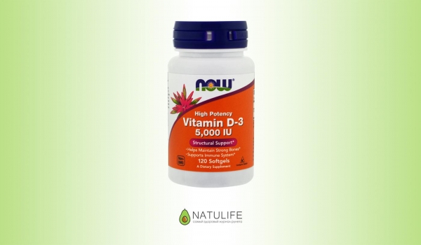 Витамин D от Now Foods (5000 МЕ) - Обзор