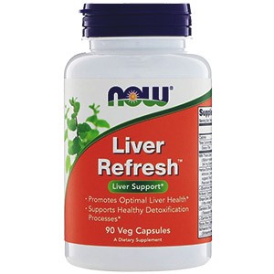 Подробное описание комплекса Liver Refresh от Now Foods Инструкция по применению, состав, общие отзывы потребителей. Где купить дешевле всего?