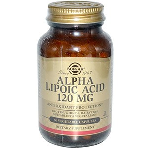 Альфа-липоевая кислота Solgar - качественный антиоксидант для продления жизни