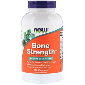 Подробное описание комплекса Now Foods Bone Strength для сильных костей. Инструкция, анализ состава, удобный вариант покупки
