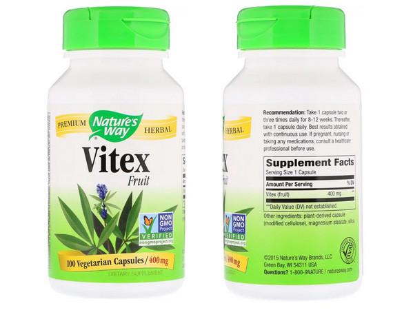 Sacred Vitex на iHerb для гормонального баланса
