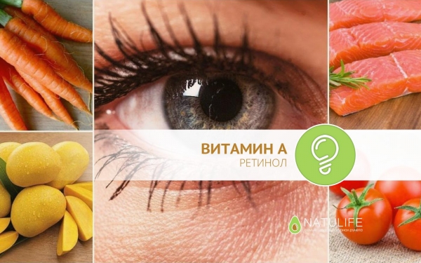 Витамин А (ретинол) и его роль в организме человека