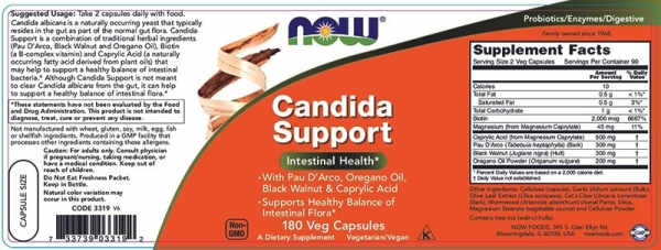 Теперь комплекс поддержки Candida еды. Как добавка помогает бороться с кандидозом? Подробная инструкция и описание состава