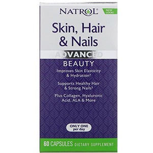 Витамины для кожи, волос и ногтей (Skin, Hair, Nails) от американской компании Natrol: описание добавки, какого эффекта она может достичь. Где купить дешевле всего?