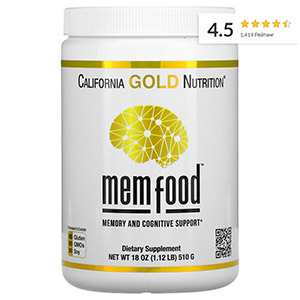 California Gold Nutrition MEM Food - Полный обзор комплекса
