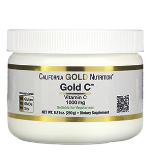 Обзор пищевых добавок с витамином С (аскорбиновая кислота) от California Gold Nutrition для детей и взрослых. Изучаем состав, дозировки и отзывы потребителей