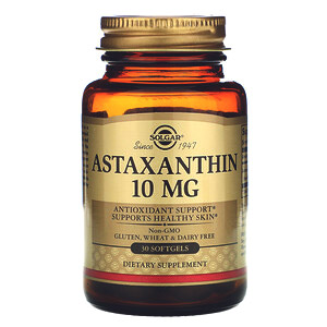 Что такое астаксантин? Какую пользу для здоровья может принести известный антиоксидант? Примеры добавок с iHerb.